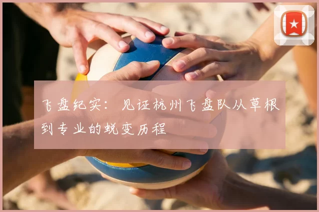 飞盘纪实:见证杭州飞盘队从草根到专业的蜕变历程