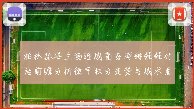 柏林赫塔主场迎战霍芬海姆强强对话前瞻分析德甲积分走势与战术看点