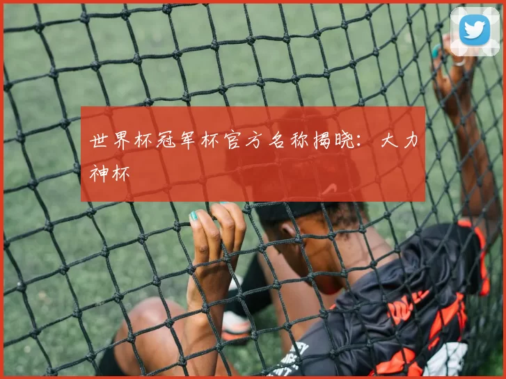 世界杯冠军杯官方名称揭晓：大力神杯